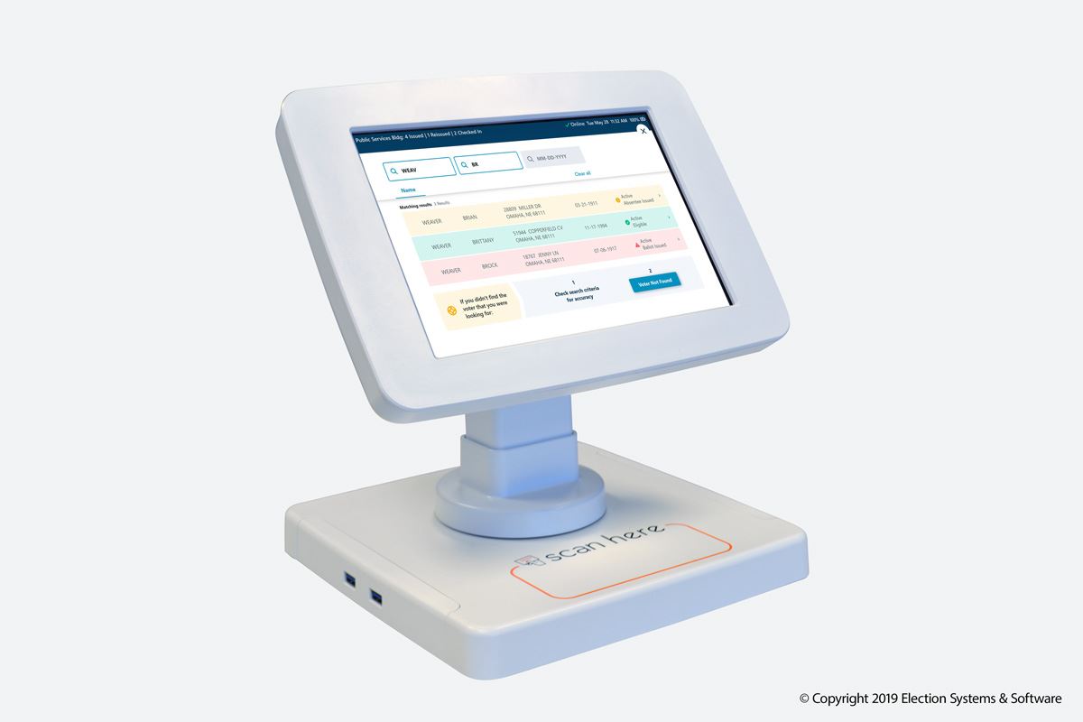 ExpressPoll Electronic PollBook